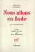 Nous allons en inde