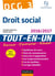 DCG 3 - droit social 2016/2017 - tout-en-un (9e édition)
