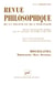 Revue philosophique de la France et de l'étranger n.2 (édition 2019)