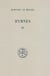 SC 114 Hymnes, III : Nouveau Testament (XXI-XXXI)