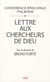 Lettre aux chercheurs de Dieu