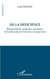 De la déficience - représentations, imaginaire, perceptions du handicap dans la littérature contemporaine