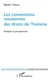 Les conventions onusiennes des droits de l'homme (les) analyse et perspectives