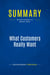 Summary: What Customers Really Want : Review and Analysis of McKain's Book
