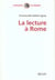 La lecture à  Rome