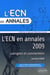 L'ECN en annales (édition 2009)