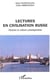Lectures en civilisation russe : Histoire et culture contemporaine - Ouvrage  en Russe