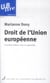 Droit de l'union europeenne 5  edition revue et augmentee