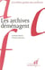 Les archives déménagent