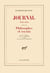 Journal 1939-1940 : philosophes et voyous