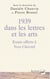 1939 dans les lettres et les arts - essais offerts à Yves Chevrel