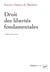 Droit des libertés fondamentales (5e édition)