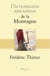 Dictionnaire amoureux : de la montagne
