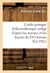 Guide pratique d'electrotherapie redige d'apres les travaux et les lecons du dr onimus. 2e edition