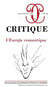 Revue Critique n.745-746 : L'Europe romantique