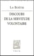 Discours de la servitude volontaire