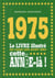 1975 Le livre illustré de ceux qui sont nés cette année-là !