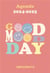 Agenda scolaire 2024/2025 - 12,5 X 17,8 cm - Smiley - Good mood