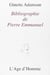 Bibliographie de pierre emmanuel
