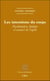 Les intentions du corps - psychanalyse, biologie et sciences de l'esprit
