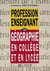 La geographie en college et en lycee