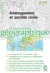 L'information géographique - Vol. 73 (2/2009) Aménagement et société civile