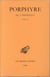 De l'abstinence Tome 3 - livre 4, index