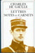 Lettres notes - tome 1 - vol01