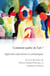 Comment parler de l'art ? approches discursives et sémiotiques