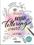 Brush lettering créatif