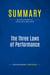 Summary: The Three Laws of Performance : Review and Analysis of Zaffron and Logan's Book