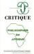 Revue Critique n.771 : philosopher en Afrique