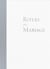 Rituel du mariage - ouvrage de célébration