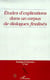 Études d'explications dans un corpus de dialogues finalisés
