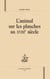 L'animal sur les planches au XVIII siècle