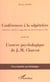 Conférences à la Salpêtrière : Anesthésie, amnésie et suggestion chez les hystériques (1892) - Suivies de : l'oeuvre psychologique de J-M Charcot
