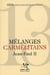 Mélanges carmélitains Tome 13