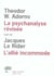 La psychanalyse révisée - l'allié incommode