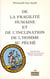 De la fragilité humaine et de l'inclination de l'homme au péché