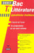 Bac littérature - questions traitées (édition 2007)
