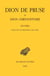 Oeuvres. Discours aux Rhodiens (Or. XXXI)
