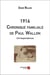 1916 - chronique familiale de Paul Wallon - correspondances