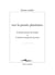 Vers la pensée planétaire - le devenir-pensée du monde et le devenir-monde de la pensée