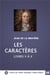 Les Caractères Livres V à X