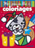 Mon premier bloc de coloriages - chat noël