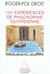 101 experiences de philosopie quotidienne