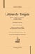Les lettres de Turquie