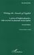 Writing the Sounds of English : A precis of English phonetics with exercises in phonemic transcription - Second Edition (2e édition)