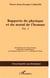 Rapports du physique et du moral de l'homme : Vol. 1