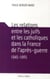 Les relations entre les juifs et les catholiques dans la France de l'après-guerre 1945-1956